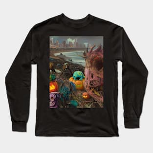 Halloween at the Beach Long Sleeve T-Shirt